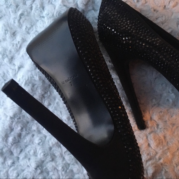NWOT Bling High Heels - Picture 4 of 8